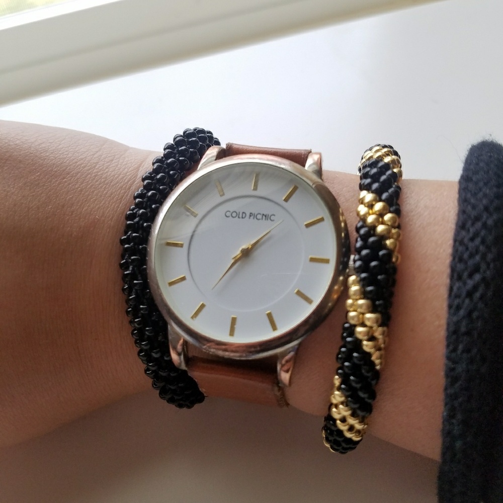 Cold Picnic Leather Watch Anthropologie